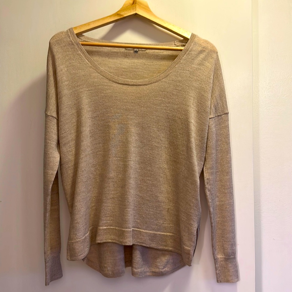 Madewell long sleeve thin sweater.